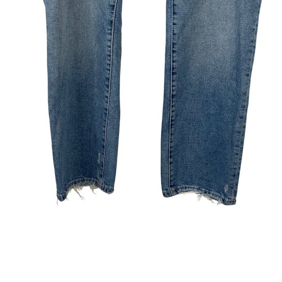 DL1961 NEW Patti Straight Maternity Jeans Size 27 DL Vintage Light Wash Ankle - Picture 4 of 12